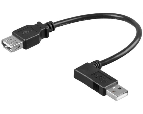 USB 2.0 Hi-Speed extension cable 90°