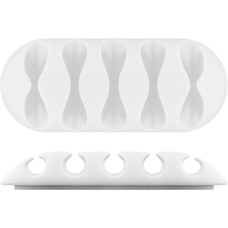 Goobay Cable Management Set White