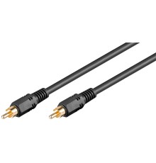 Coaxial Digital/Audio Connector Cable, RCA S/PDIF, Double Shielded