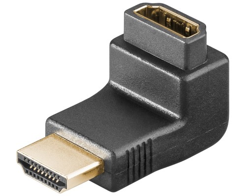 HDMI™ Angled Adapter, gold-plated