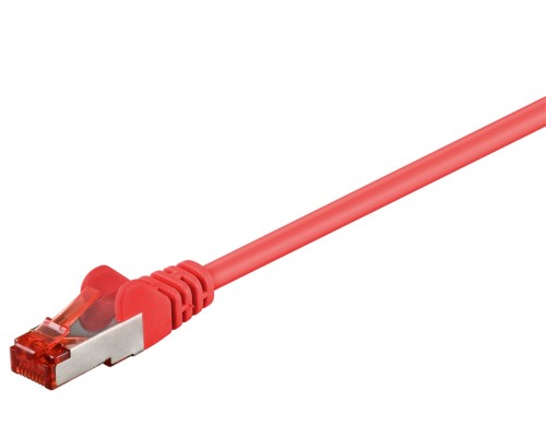 CAT 6 Patch Cable S/FTP (PiMF), red