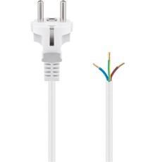 Protective Contact Cable for Assembly, 1.5 m, White