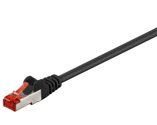 CAT 6 Patch Cable, S/FTP (PiMF), black