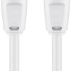 Goobay 1.5m Antenna Cable White