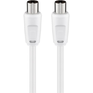 Goobay 1.5m Antenna Cable White