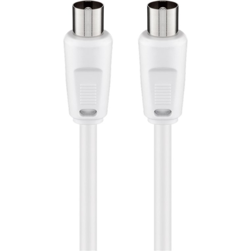 Goobay 1.5m Antenna Cable White