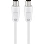 Goobay 1.5m Antenna Cable White
