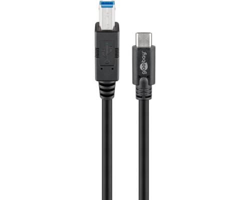 USB 3.0 Cable (USB-C™ to B), Black