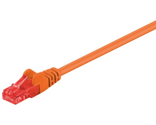 CAT 6 Patch Cable, U/UTP, orange
