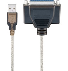 USB Printer Cable, Transparent