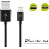 Goobay 0.5m USB-A to Lightning Cable Black