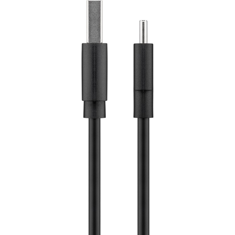 Goobay USB-A to USB-C Cable 0.5m Black