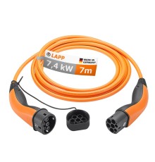 Type 2 Charging Cable, up to 7.4 kW, 7 m, orange