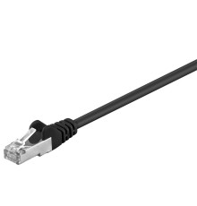 CAT 5e Patch Cable, SF/UTP, black