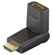 HDMI™ Adapter 180°, gold-plated