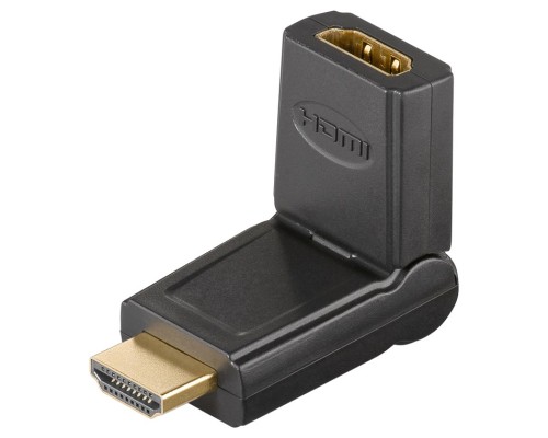HDMI™ Adapter 180°, gold-plated