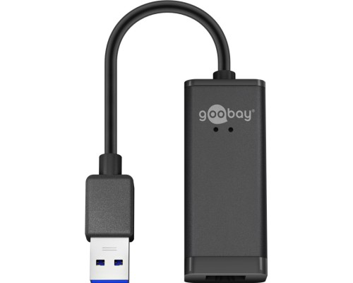 USB 3.0 Gigabit Ethernet Network Converter, Black