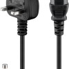 Goobay UK Mains Power Cord C13 1.8m