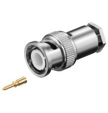 BNC Plug with Screw Connection