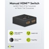 Goobay 2 to 1 HDMI Switch 4K 60Hz Black