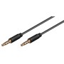 Goobay 4-Pin Jack Audio Cable 1m Black