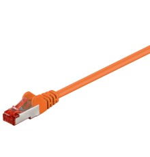 CAT 6 Patch Cable S/FTP (PiMF), orange