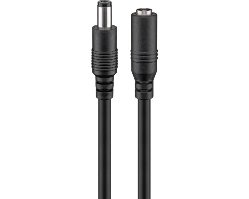 DC Extension Cable (5,5x2,1mm)10 m, Black