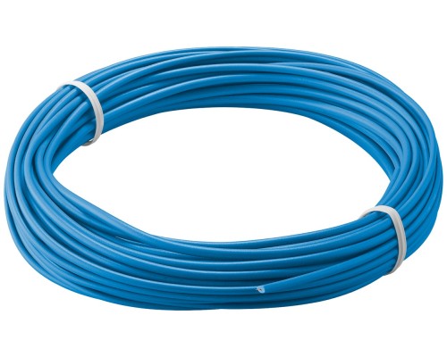 Insulated Copper Wire, 10 m, blue