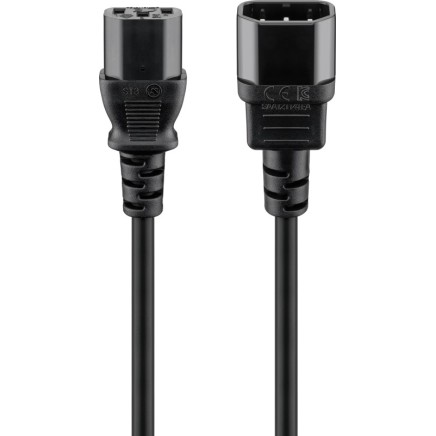 Goobay C13 to C14 Power Cord