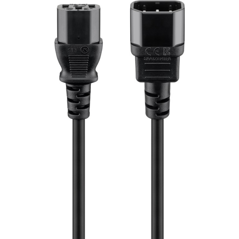 Goobay C13 to C14 Power Cord