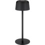 Goobay Wireless LED Table Lamp, Size S, 25 cm, black