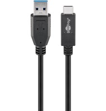 USB-C™ Cable (USB 3.1 Generation 2, 3A), Black