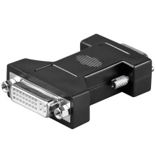 Analogue DVI/VGA Adapter, nickel-plated