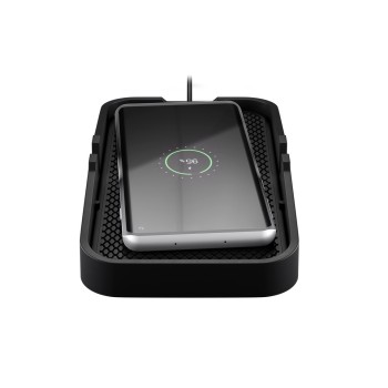Goobay 15W Wireless Vehicle Fast Charger Black