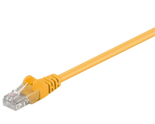 CAT 5e Patch Cable, U/UTP, yellow