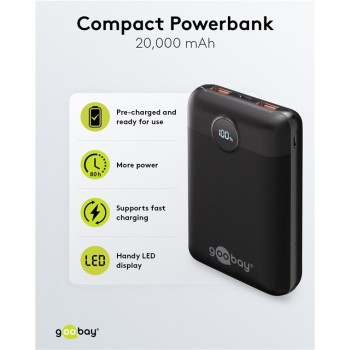 Goobay 20000mAh Power Bank