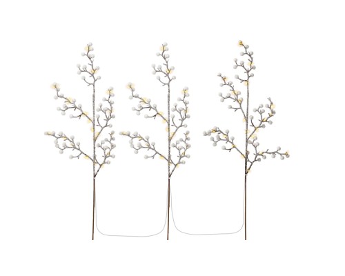 Set of 3 Light Trees with 75 LEDs