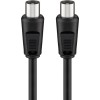 Goobay 1.5m Antenna Cable Black