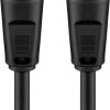 Goobay 1.5m Antenna Cable Black