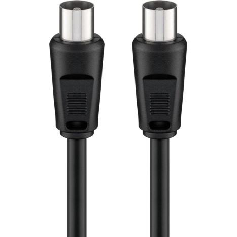 Goobay 1.5m Antenna Cable Black