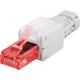 Tool-free RJ45 Network Plug CAT 6 UTP Unshielded