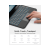 Inateck Magnetic Qwerty Keyboard For Ipad Air 11" Black