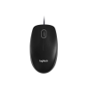 Logitech B100 Wired USB Mouse Black