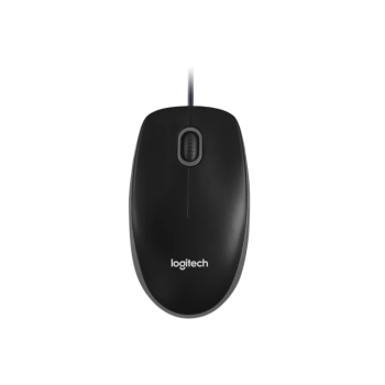 Logitech B100 Wired USB Mouse Black