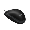 Logitech B100 Wired USB Mouse Black