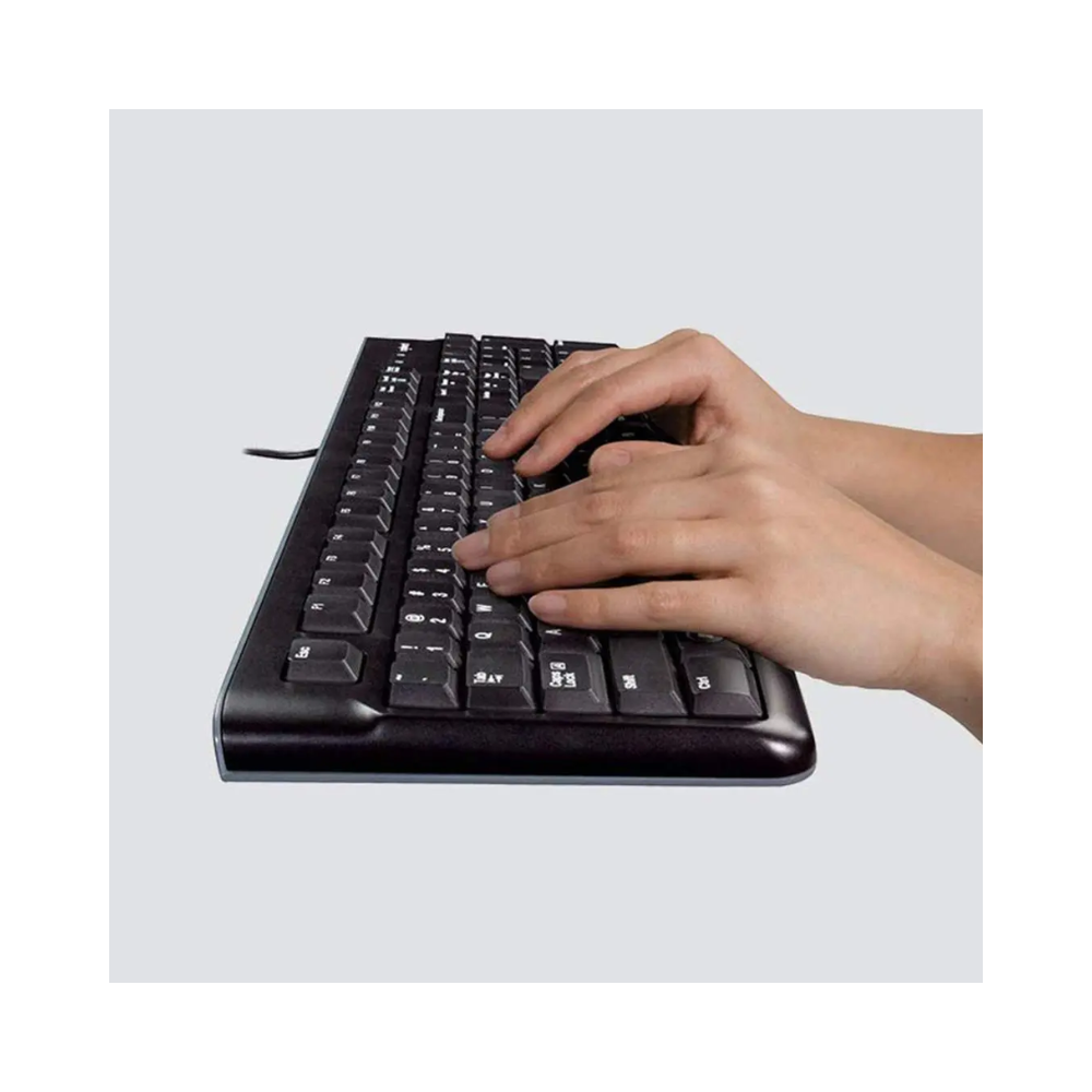 Logitech K120 Wired USB Keyboard Black
