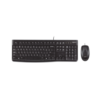 Logitech MK120 Wired Desktop Keyboard & Mouse Set