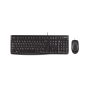 Logitech MK120 Wired Desktop Keyboard & Mouse Set