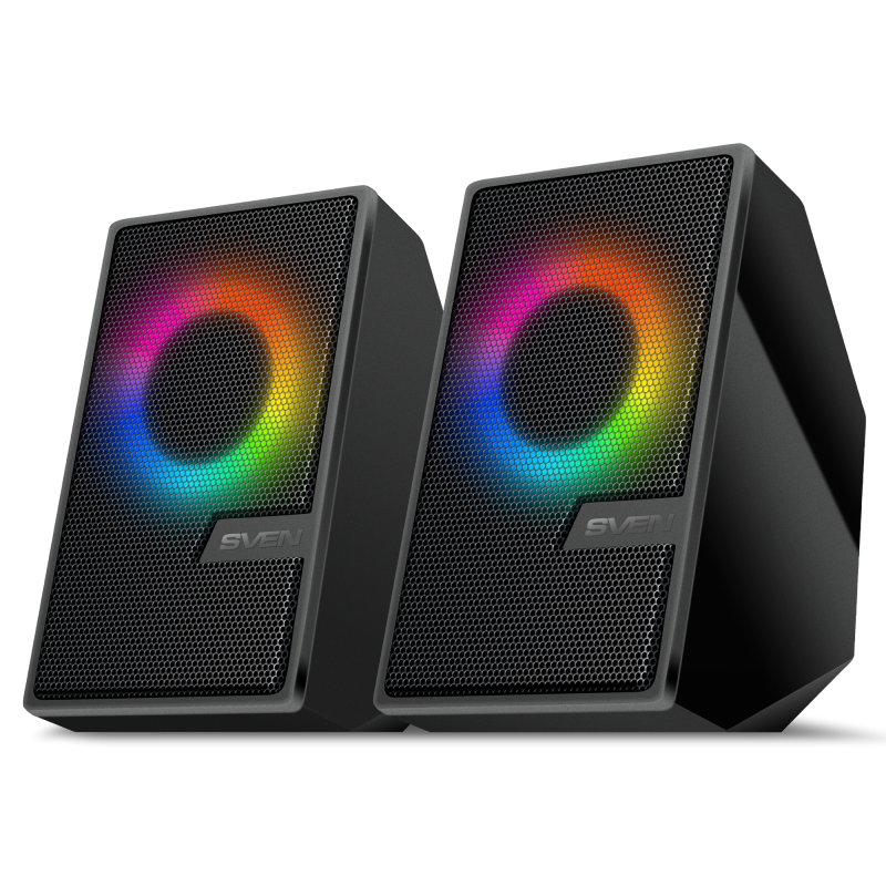 Speaker system with Bluetooth and dynamic switchable backlight