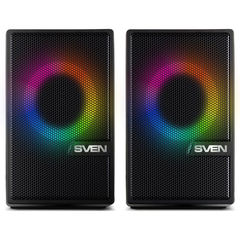 Speaker system with Bluetooth and dynamic switchable backlight